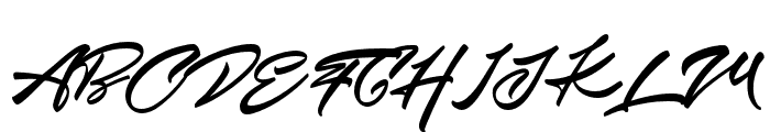 Significent Font UPPERCASE
